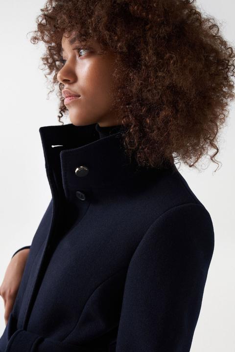 Actual product image Salsa Jeans Jackets Basic Wool Coat (S)