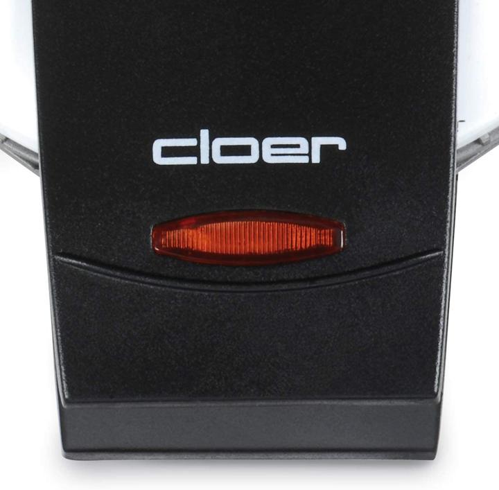Actual product image Cloer Heart waffle iron