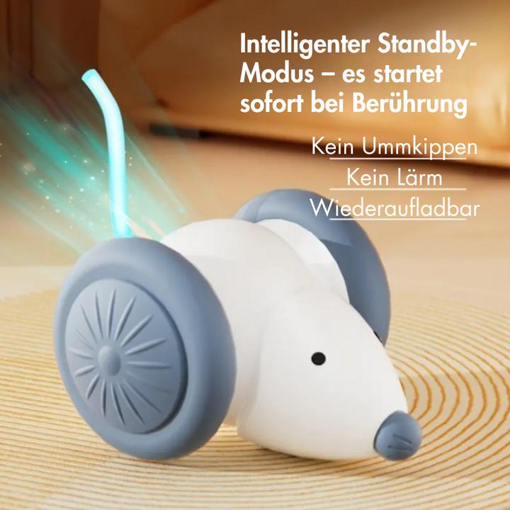 Produktbild Suba Interaktives Katzenspielzeug, LED-Leuchtmaus, Elektrische, USB Aufladbar