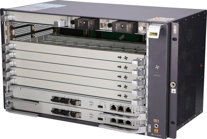 Actual product image Huawei OLT MA5800-X7 | 2x MPLA 2x PILA 10G Uplink modules