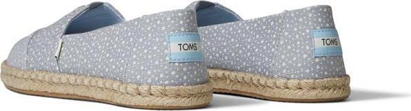 Produktbild Toms Seasonal Rope Alpargata Crossweave Ws sky (37)