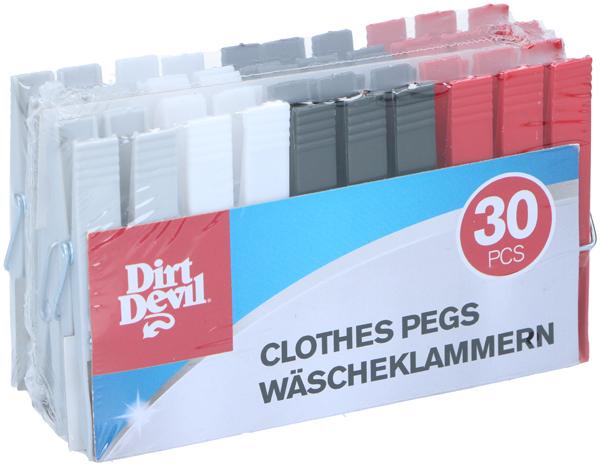 Actual product image Dirt Devil Clothes pegs 30pcs