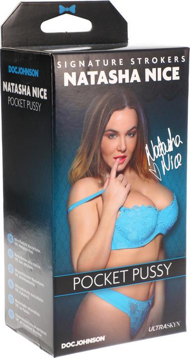 Actual product image Doc Johnson Natasha Nice - ULTRASKYN Pocket Pussy