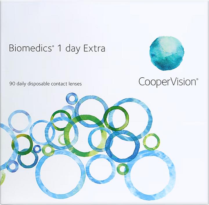 Actual product image Biomedics 1 day Extra (90 Piece, Daily lens, Spherical)