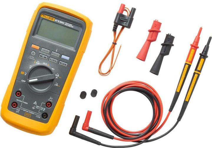 Actual product image Fluke Multimeter 87V MAX 1000V ac/10A (CAT IV 600V, CAT III 1000V)