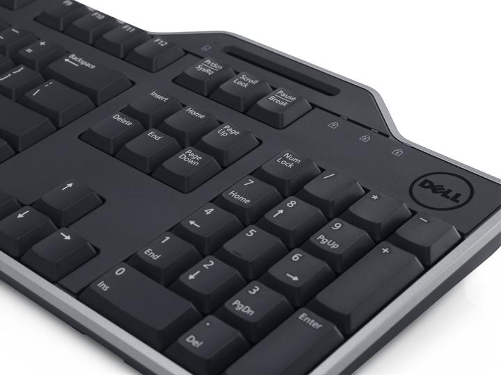 Image du produit Dell KB813 Lecteur de carte à puce Clavier USB (US, Filaire)
