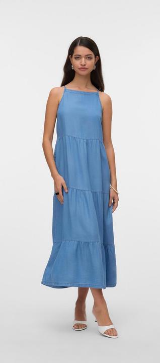 Immagine prodotto Vero Moda VMFLEUR Midikleid Jeanskleid (XL)