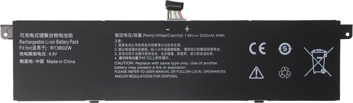 Image du produit AccuCell Batterie Xiaomi Mi Notebook Air 13.3 2018 (5130 mAh)
