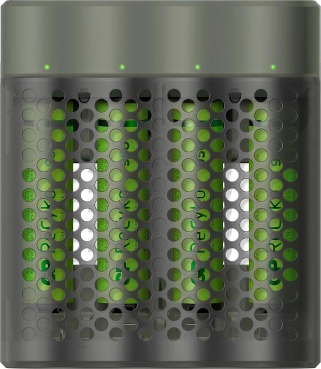 Image du produit GP Batteries ReCyko M451/100 4-Port USB Ladegerät inkl.4xAAA NiMh 950mAh (5 pcs, AAA, 950 mAh, Piles rechargeables + chargeur)