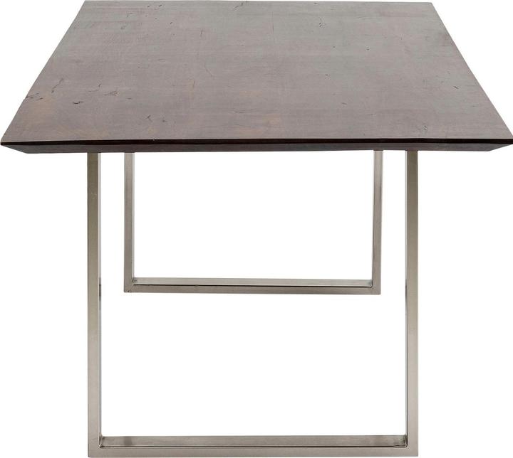Actual product image Kare Design Table Symphony Walnut Chrome 180x90cm