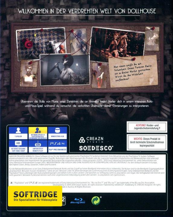 Actual product image dollhouse (PS4, EN)