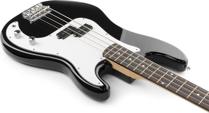Produktbild Max E-Bass GigKit Schwarz/Weiss (E-Bass, Basswood)