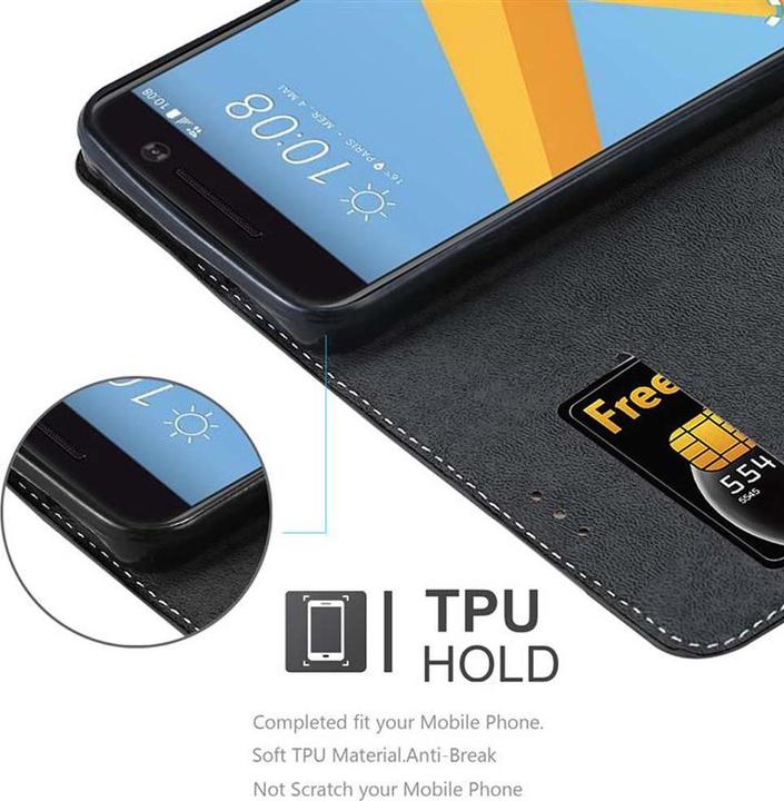 Actual product image Cadorabo Book X Wallet Cover (HTC One M10)