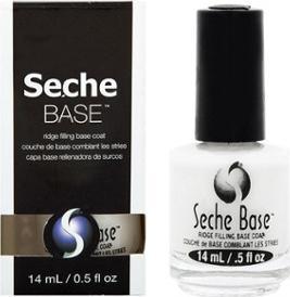Actual product image Seche Base Ridge Filling Base Coat Premium Nail Primer & Nail Ridge Filler Strengthening Nail Polish (Clear, Base coat)