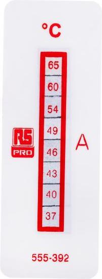 Immagine prodotto Rs Pro Adesivo di temperatura da 37 a 65 °C