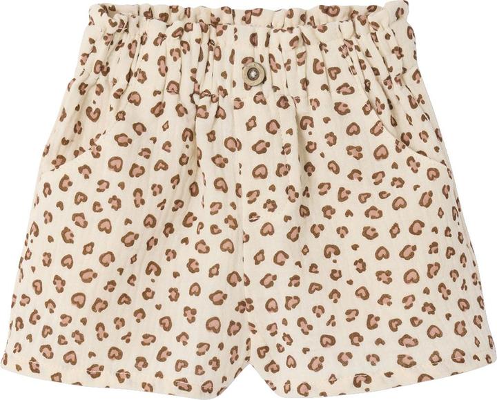 Produktbild Vertbaudet Baby Shorts aus Musselin mit Leo-Print (62)