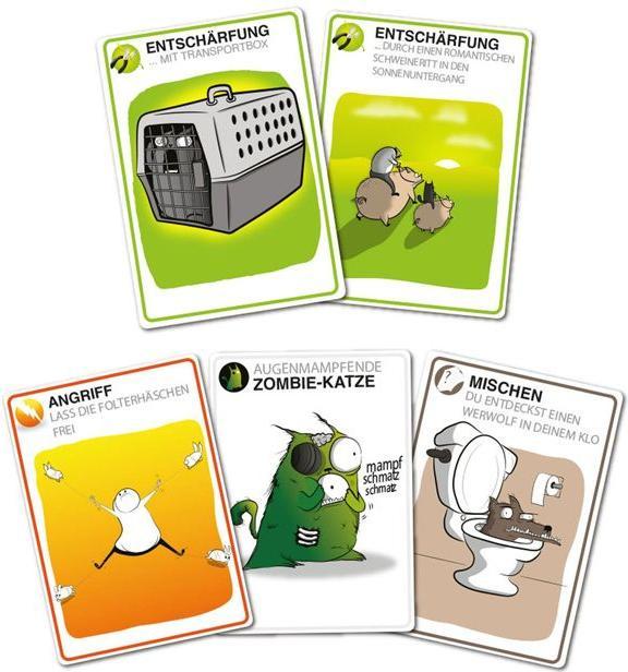 Produktbild Asmodée Exploding Kittens (Deutsch)