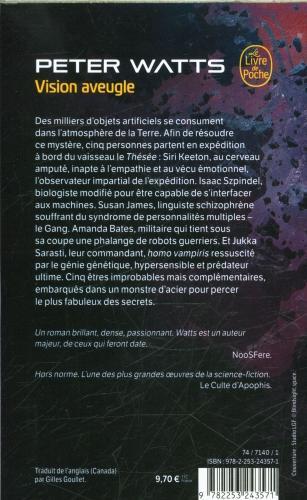 Produktbild Vision aveugle (Französisch, Watts Peter, 2024)