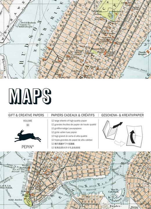 Actual product image Maps (Gift bag, 12 x)