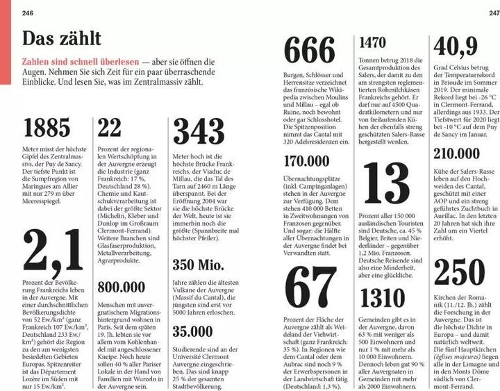 Produktbild Reise-Taschenbuch Auvergne, Zentralmassiv (Deutsch, Hans E. Latzke, 2023)