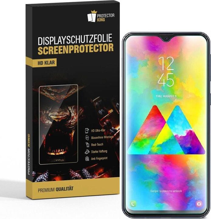 Actual product image Protectorking 6x Premium screen protector 3D CLEAR (6 Piece, Samsung Galaxy M20)