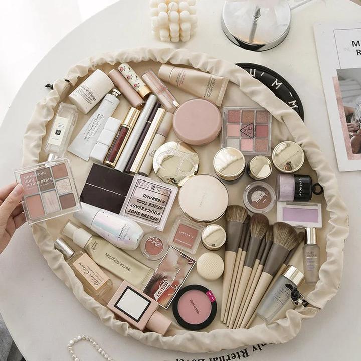 Image du produit Only-Bags.Store Trousse de maquillage portable pour un usage quotidien Trousse de toilette de voyage de grande