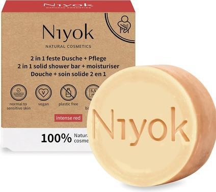 Produktbild Niyok Festes Duschmittel Intense Red 81 g
