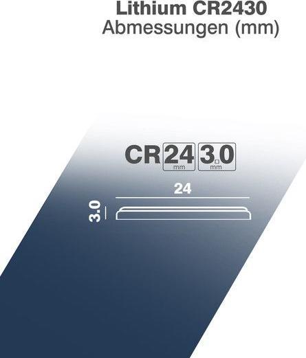 Actual product image Camelion Lithium (5 pcs., CR2430, 270 mAh)