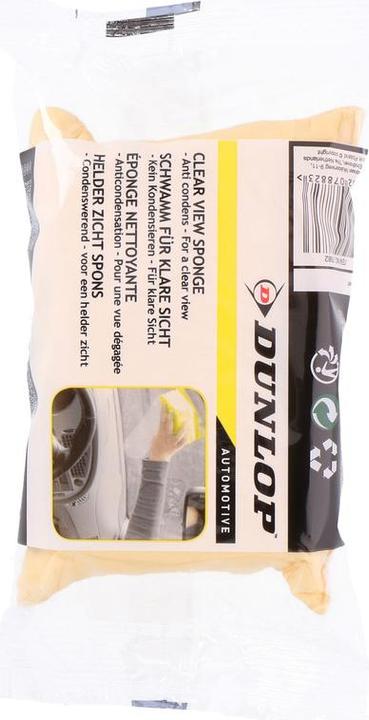 Actual product image Dunlop Clear view Sponge ca.12x9x4cm