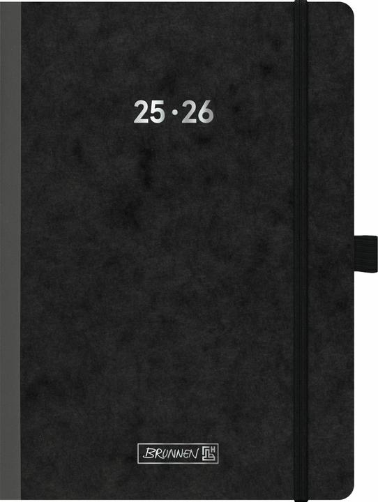 Produktbild BRUNNEN Schlerkalender (2025/2026) FACT!plus, 2 Seiten = 1 Woche, A5, 208 Seiten, Karton-Umschl (A5, Niederländisch, Englisch)