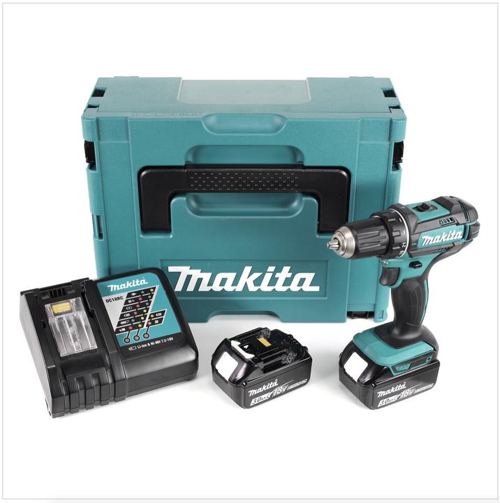 Actual product image Makita DDF482RFJ (Rechargeable battery operated)