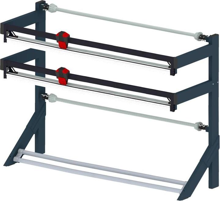 Hüdig Rocholz double cutting stand MODUL 5000 1940x970x1740mm