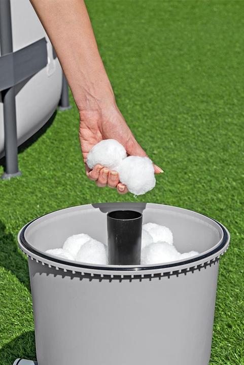Image du produit Bestway Pompe de filtration à sable pour piscine hors sol 3 596 L