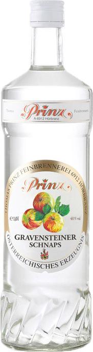 Produktbild Prinz Gravensteiner Schnaps 1l