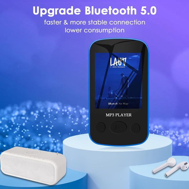 Image du produit Aiworth Lecteur MP3 léger pour le sport, 32 Go (32 Go)