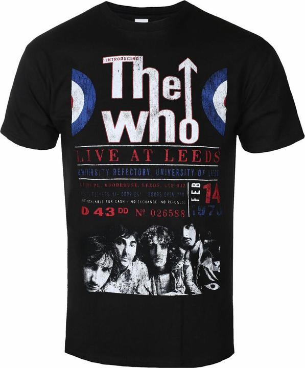 Produktbild The Who Live At Leeds '70 TShirt (L)