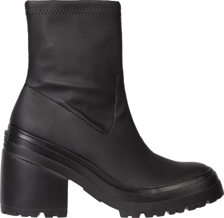 Actual product image Tommy Hilfiger Ladies Tommy Jeans Heel Mid High Boot, Black, 38 EU (38)