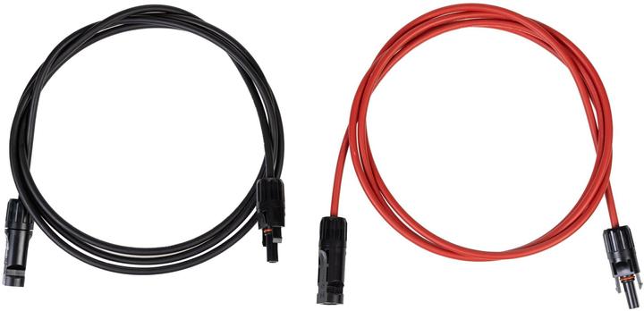 Furber.power Cavo di collegamento 4 mm² con spina compatibile, set, 2 m (Cavo solare)