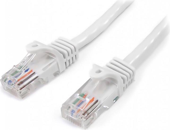 Produktbild StarTech 1m Cat5e RJ45 UTP Netzwerkkabel Snagless - Cat 5e Patchkabel - Weiss - Stecker / Stecker (U/UTP, CAT5e, 1 m)