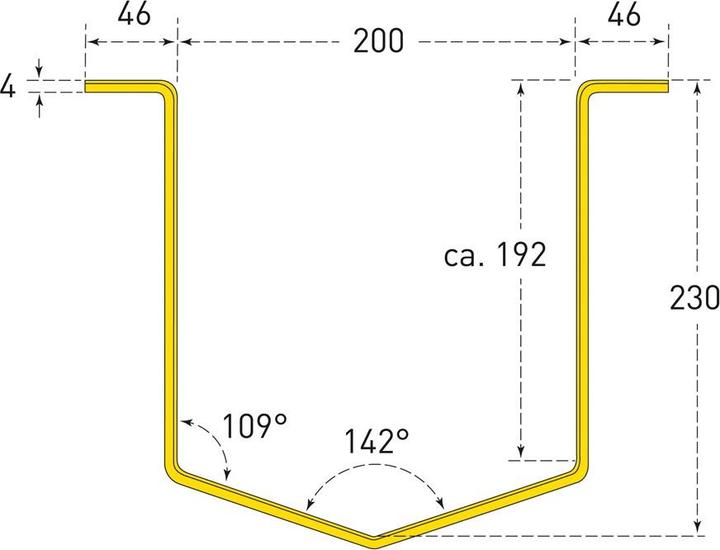 Actual product image Moravia MORION pipe protection small Outer dimensions 500 x 292 x 230 mm
