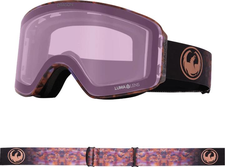 Produktbild Dragon Alliance NFX MAG OTG Brille - Amethyst Lumalens Rose Gold Ionized & Lumalens Violette Linse