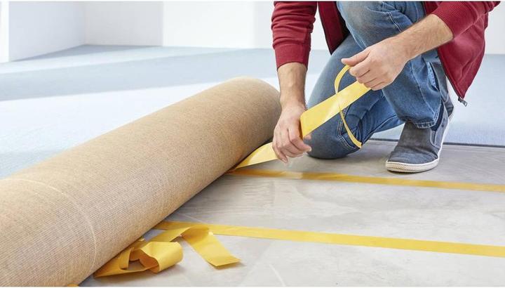 Actual product image tesa Laying tape extra strong adhesive, brown, 50 mm x 10 m (50 mm)