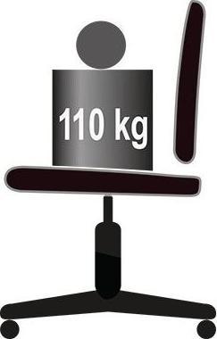 Produktbild Topstar Bürodrehstuhl Lightstar 20 LS20W0G20 max. 110kg schwarz
