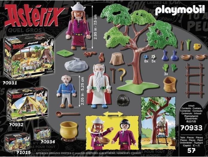 Image du produit Playmobil Panoramix et le chaudron de Potion Magique (70933, Playmobil Astérix)