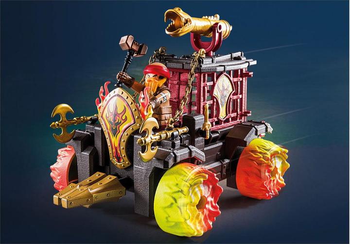 Produktbild Playmobil Burnham Raiders - Feuerkampfwagen (71299, Playmobil Novelmore)