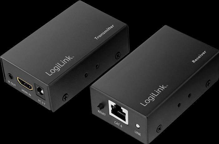 Produktbild LogiLink HDMI Extender über LAN bis 60 Meter (Extender, Splitter)