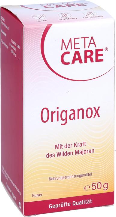 Actual product image Meta Care Origanox powder (1 Piece, Capsules, 50 g)