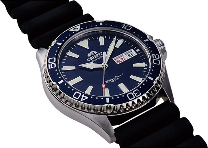 Actual product image Orient Sport Kamasu / Mako III - RA-AA0006L19B (Analogue wristwatch, 42 mm)
