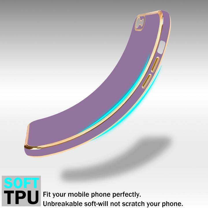 Produktbild Cadorabo Hülle für Apple iPhone 6 / 6S im TPU mit Kameraschutz LM130 Style (Apple iPhone 6)