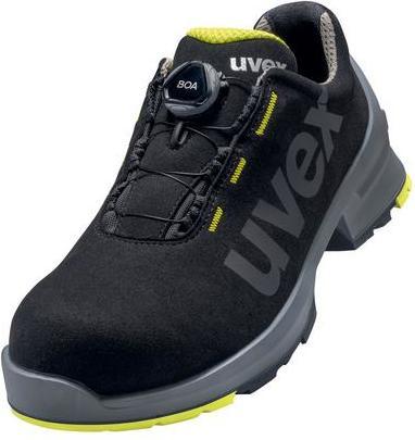 Actual product image Uvex Safety 1 Low shoes S2 65667 black, yellow width 10 size 42 (S2, 42)